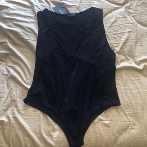 deep V bodysuit